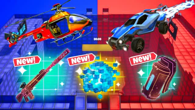 🔴RED VS BLUE INFINITE CHAOS🔵