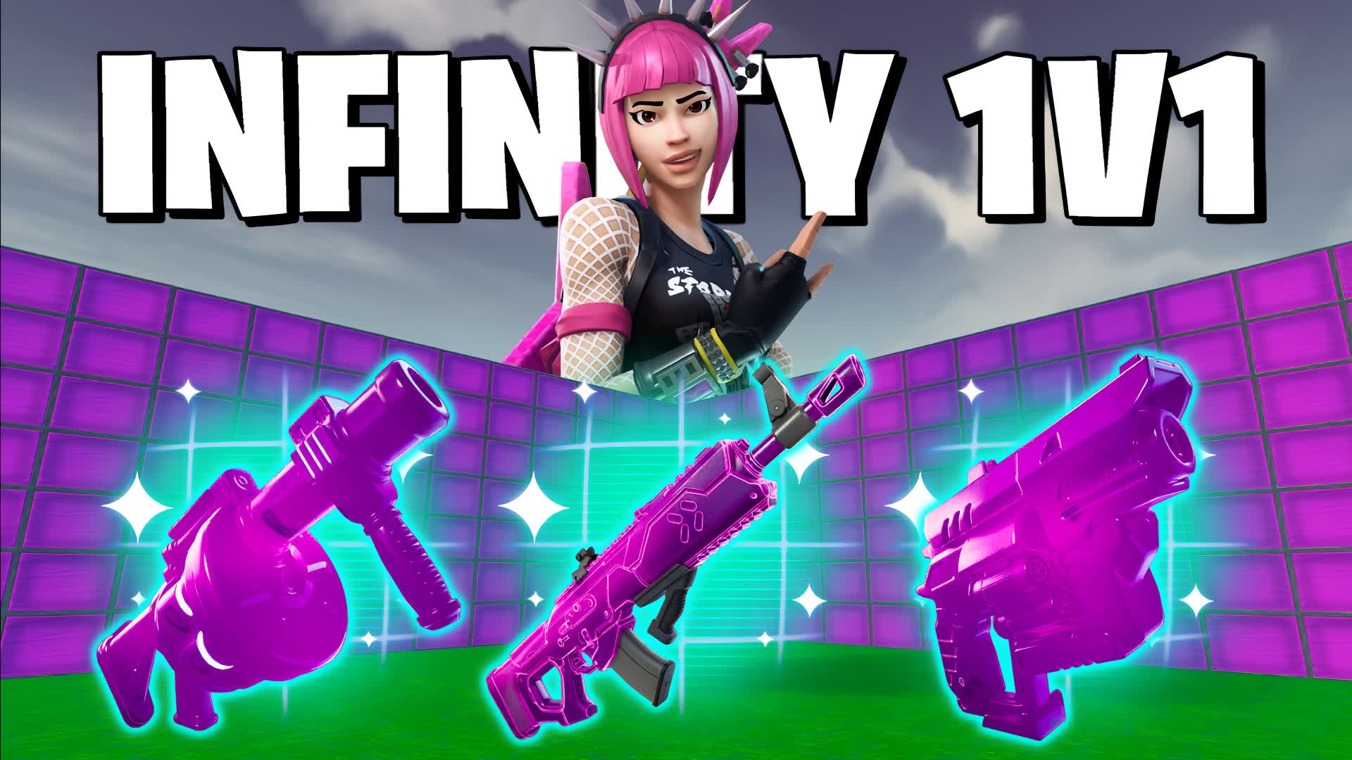 Infinity 1v1 - ALL WEAPONS & VEHICLES