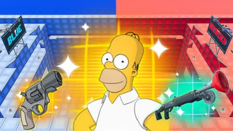 SIMPSON RED VS BLUE 🔴🔵 AFLM