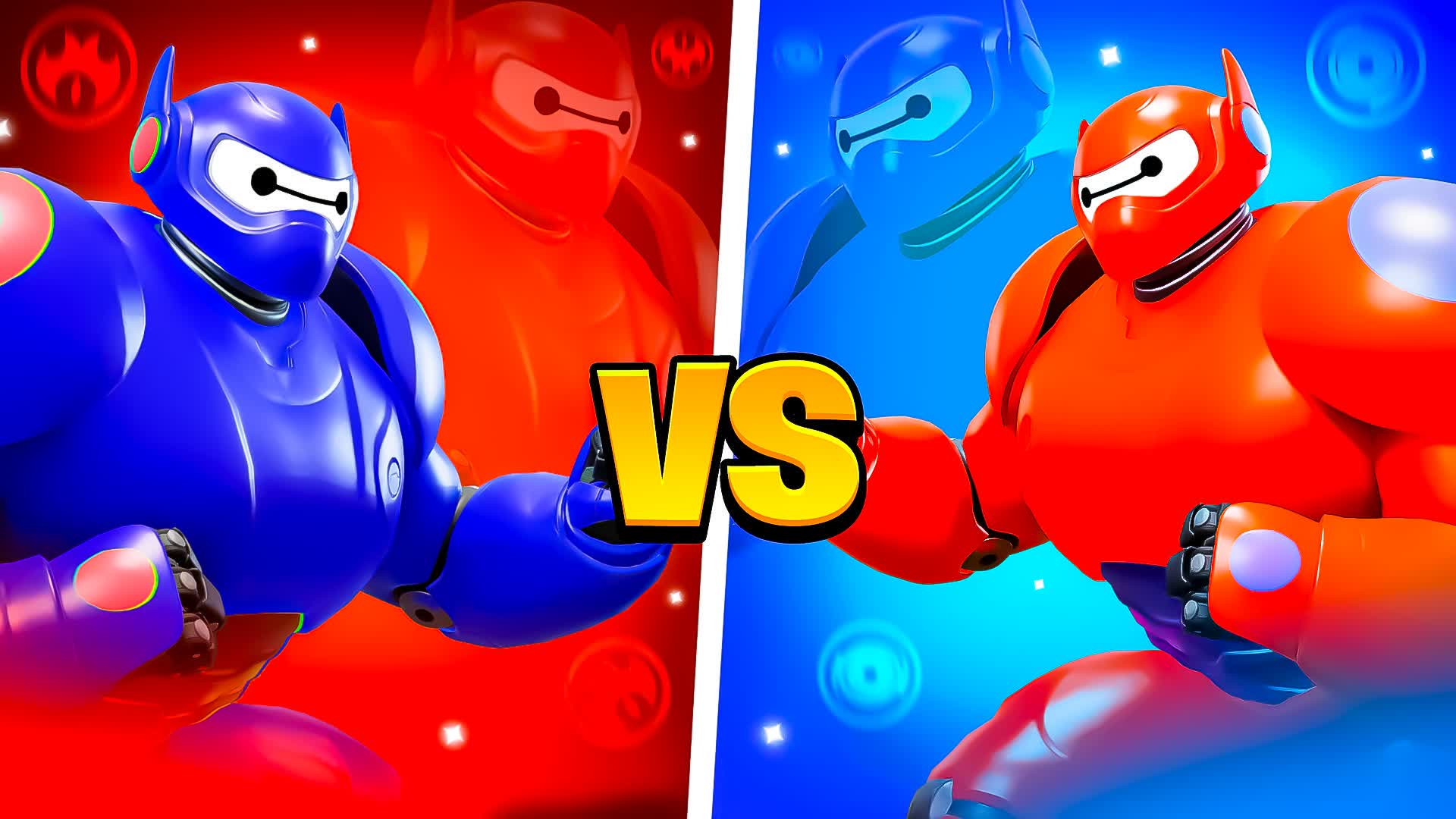 ⭐INSANE BAYMAX FIGHT 🔴RED VS BLUE🔵
