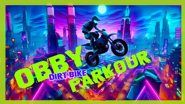 Cybercity Dirt Bike OBBY Parkour Track