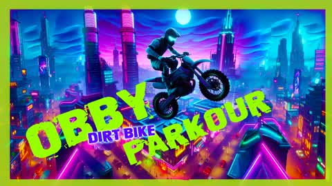 Cybercity Dirt Bike OBBY Parkour Track