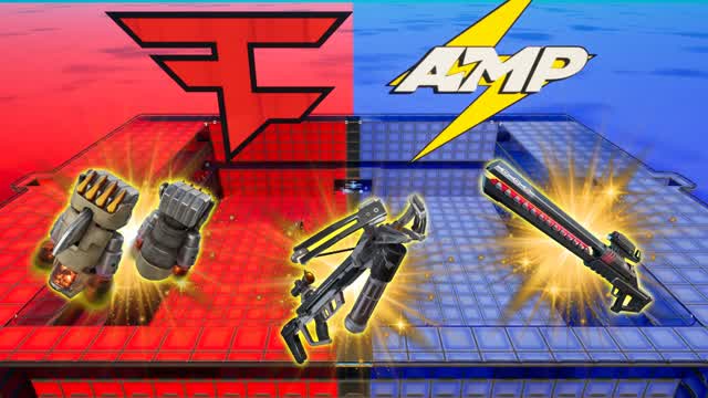 🔴FaZe VS AMP🔵 - Red VS Blue