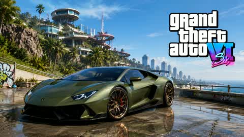 GRAND THEFT AUTO VI 🚗🌴DRIVE GTA6