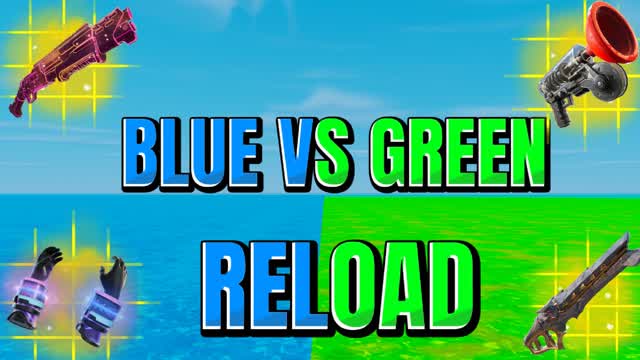 BLUE VS GREEN REALISTIC RELOAD PVP