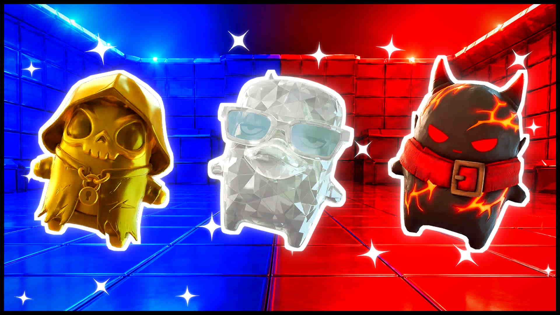 BLUE VS RED TAKE COVER šµš“
