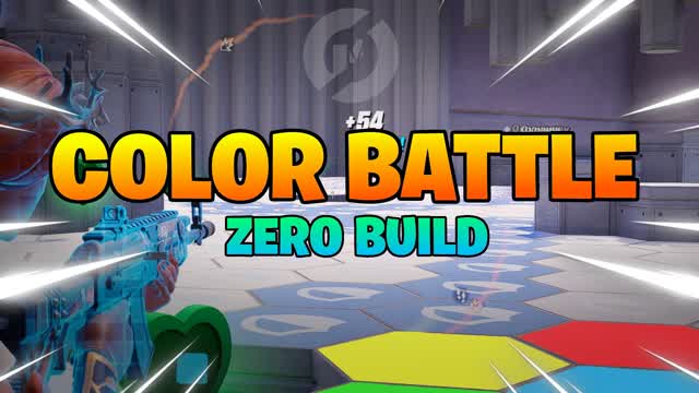 COLOR BATTLE 4x4 teams: RED vs BLUE