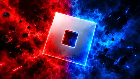 MEGA COOL 🔴🔵 RED VS BLUE 🔴🔵