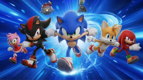 SONIC RED VS BLUE