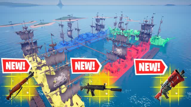 (Non Physics) ☠Pirates Ship BrickBattle⚔