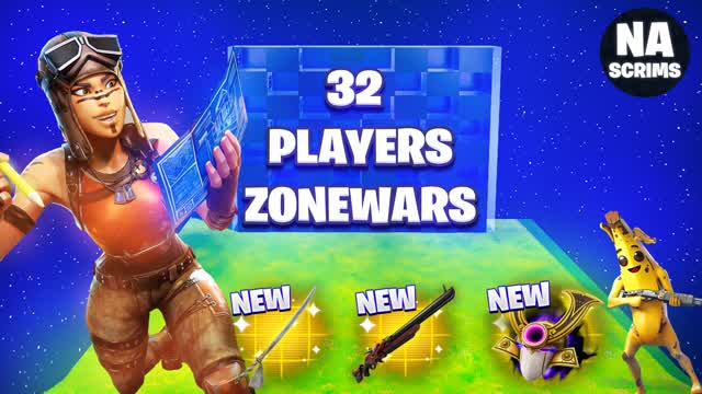 32 Player Zone wars with Mythics