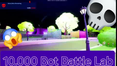 Bot Battle Lab|Spooky Themed 10000