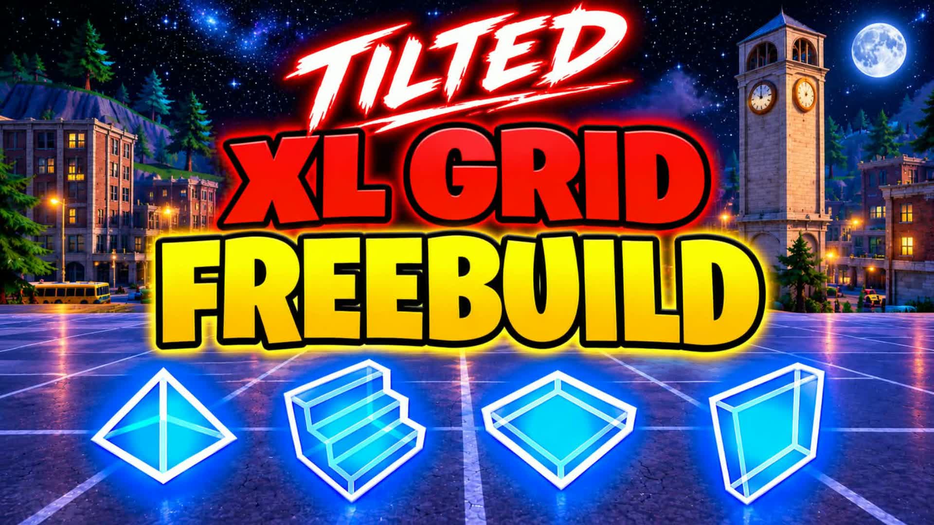 TILTED XL GRID FREE BUILD