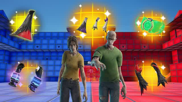 SIMPLE AND FUNNY RED VS BLUE