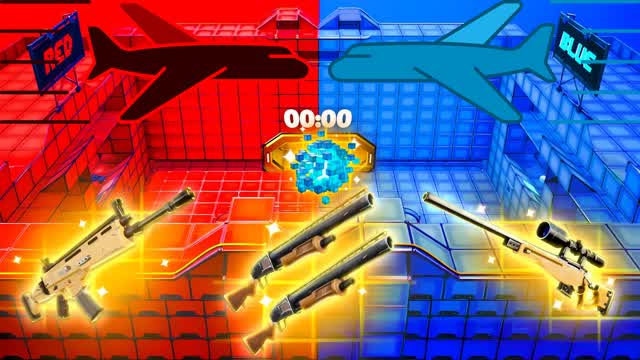 🏆ALL WEAPONS RED VS BLUEE 🔴 🔵 🏆