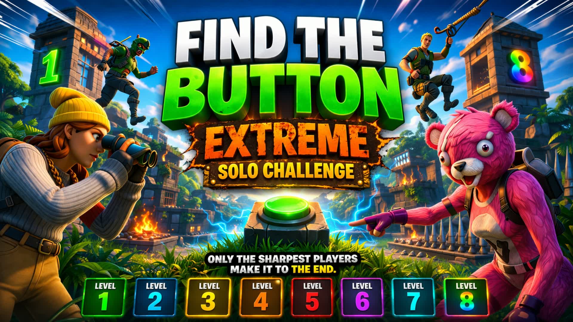 ボタンを探せ - エクストリーム