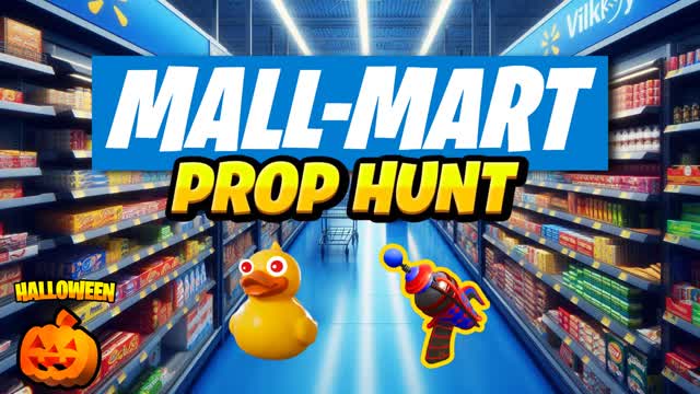 MALLMART PROP HUNT 🛒 HIDE AND SEEK