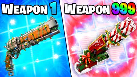 ❄️ WINTER GUN GAME 🔫 ONE SHOT 🎯 1V1V1