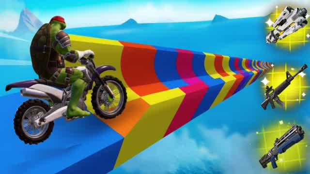 🐢TMNT 🚗MEGA RAMP CARS GAMES