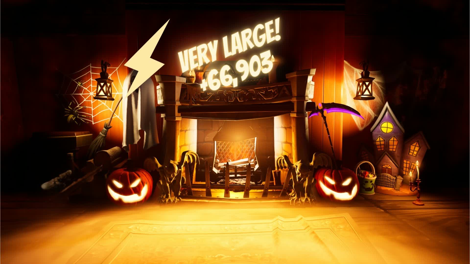 🎃🔥FORTNITEMARES FIREPLACE!🔥🎃