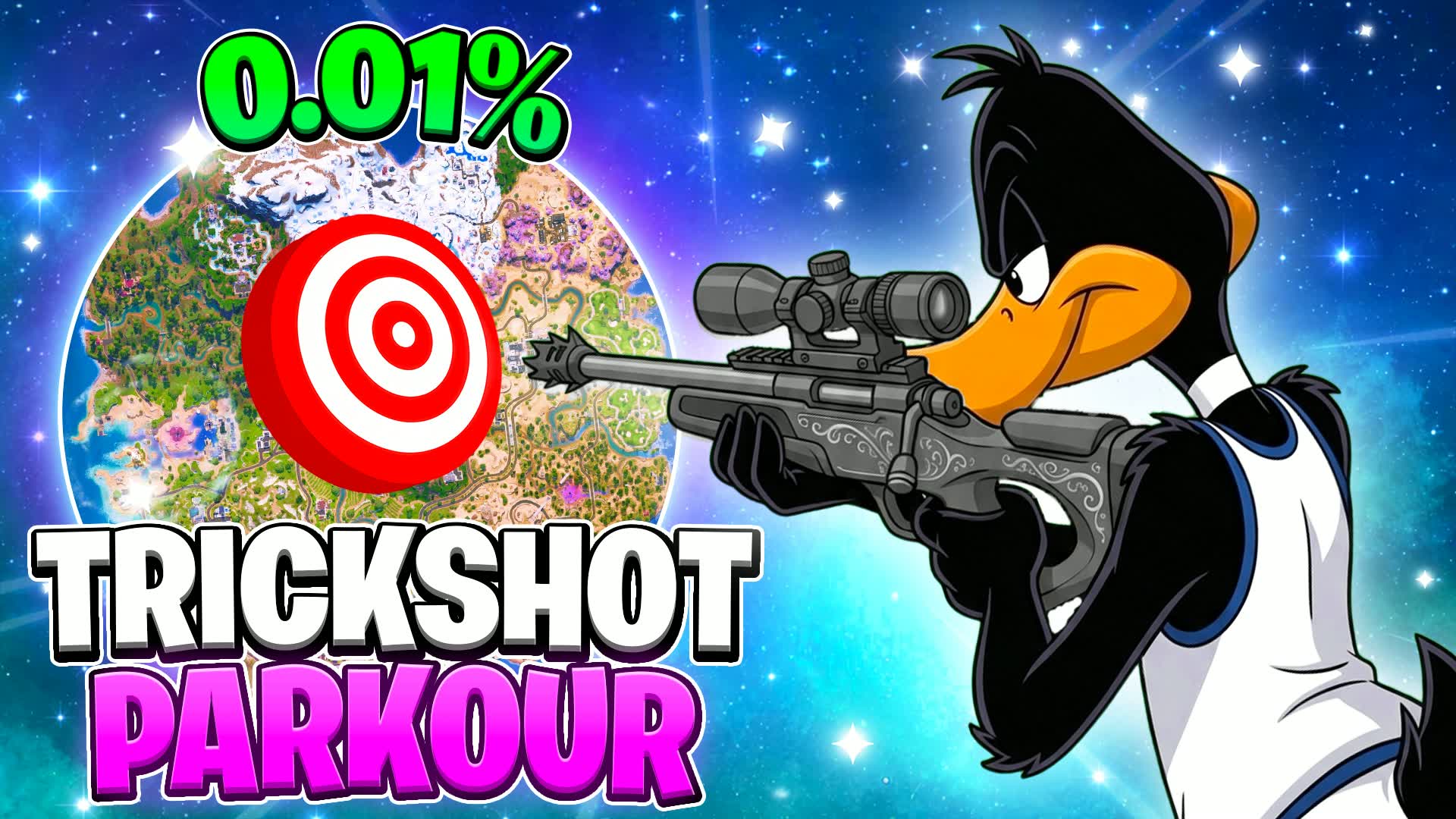DUFFY TRICKSHOT PARKOUR🎯(60 LEVELS)