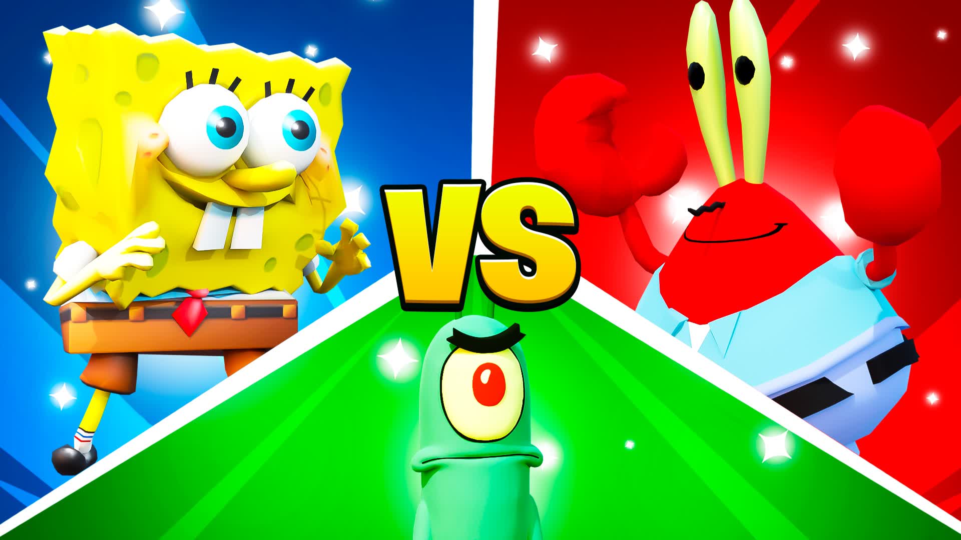 🆕 SPONGE VS KRAB VS PLANK 🔥🥇