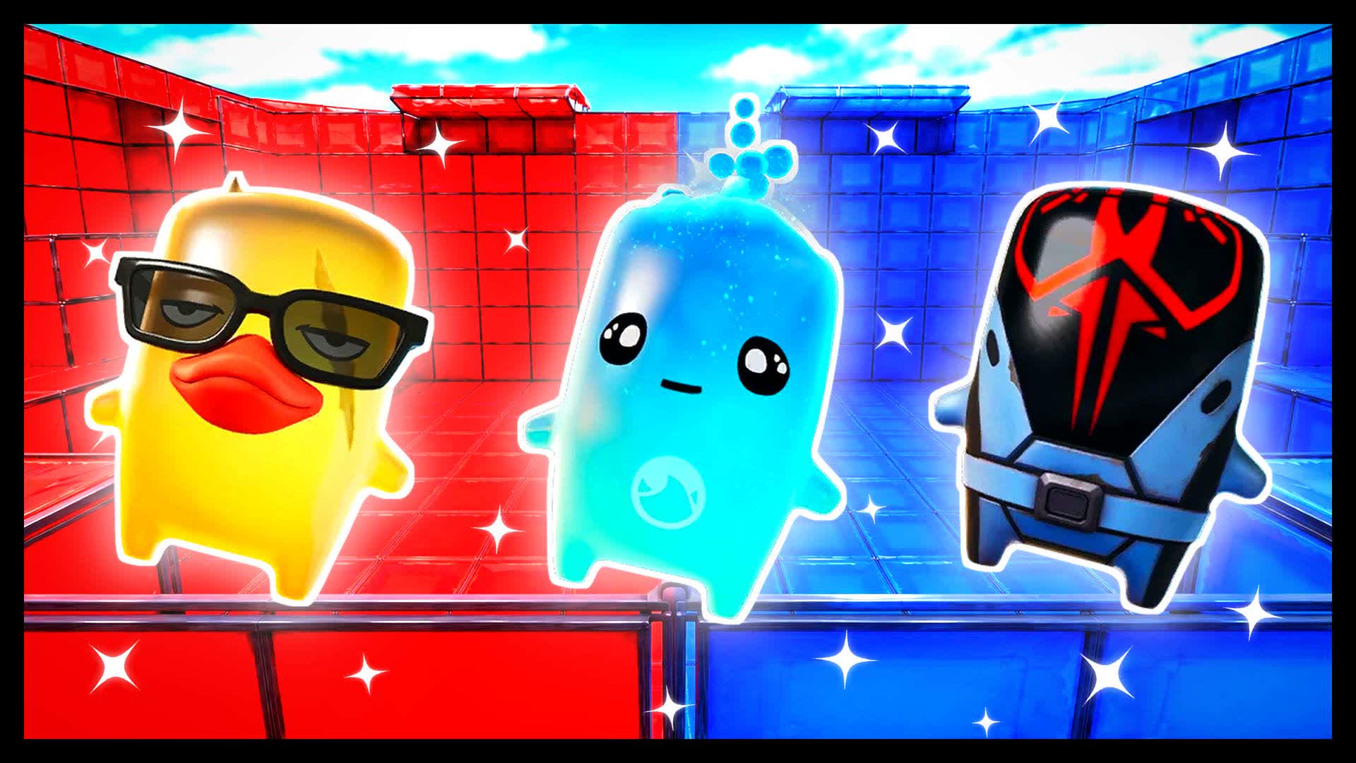 BLUE VS RED SKYTURN 🔵🔴