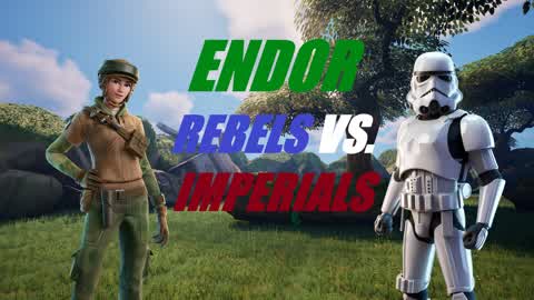 Star Wars Endor Rebels Vs Imperials