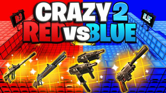 CRAZY TWO RED VS BLUE 🔴🔵