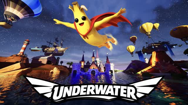 FLY UNDERWATER Relax Calm Chill Flood Hi