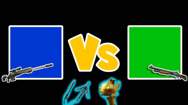 CRAZY Blue Vs Green
