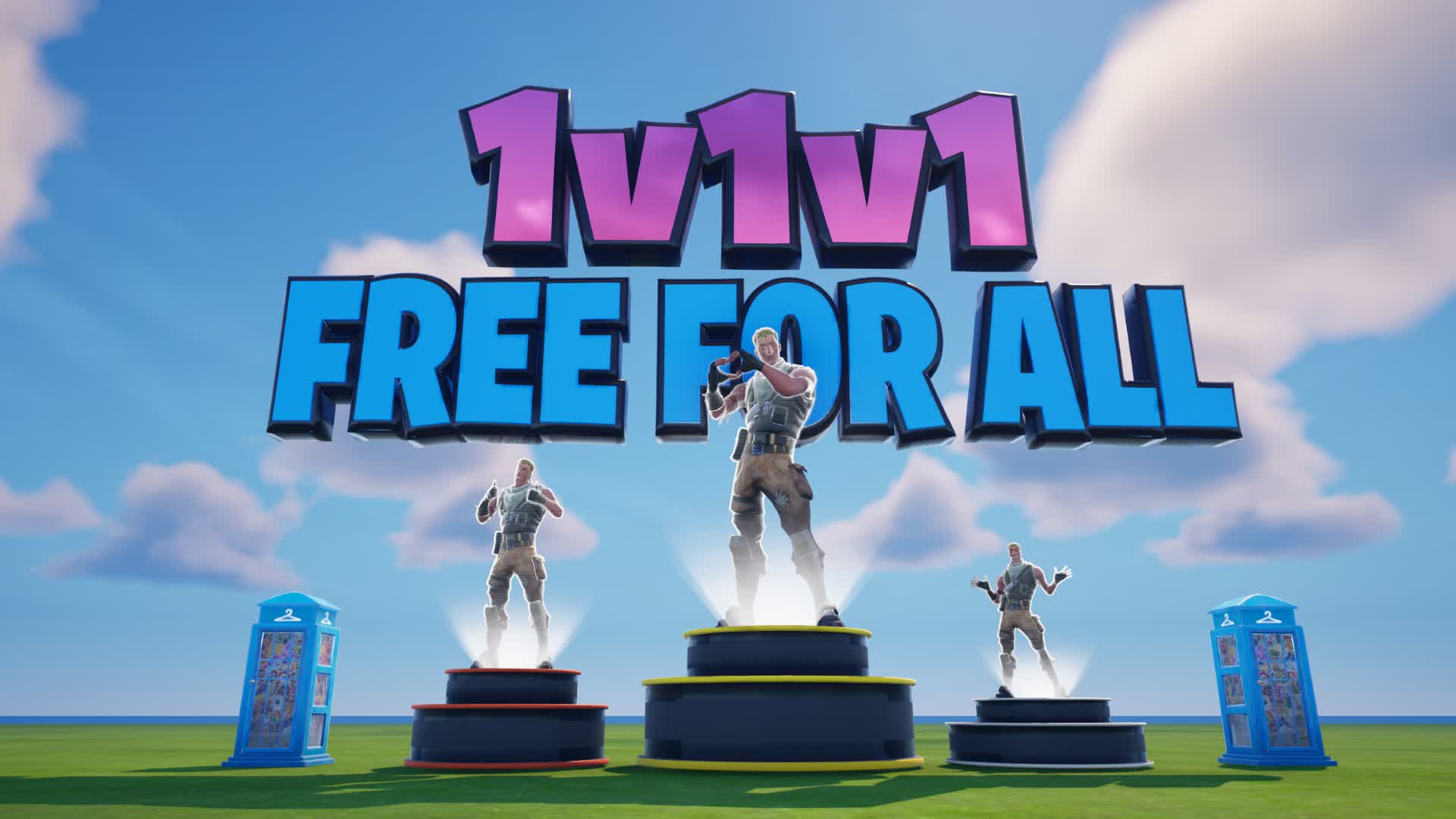 1V1V1 FFA - All Guns