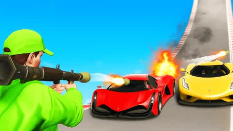 💥 USAS CARS VS ROCKETS ✨