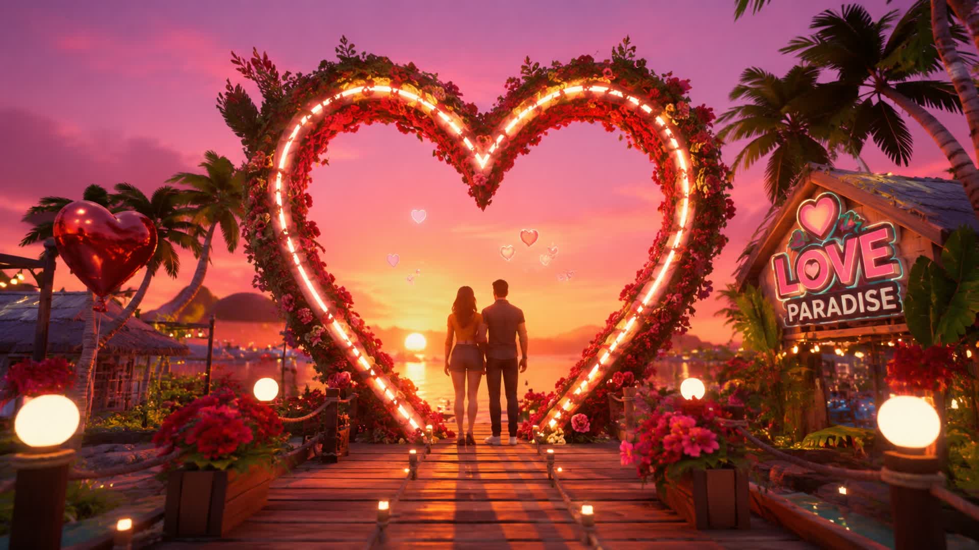 LOVE PARADISE Party Royale - RP 🌴
