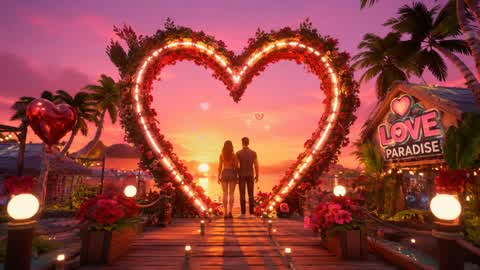 LOVE PARADISE Party Royale - RP 🌴