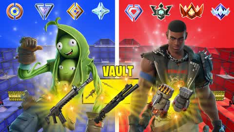 RED VS BLUE HERO GUN GAME TEAMS PVP 🔴🔵