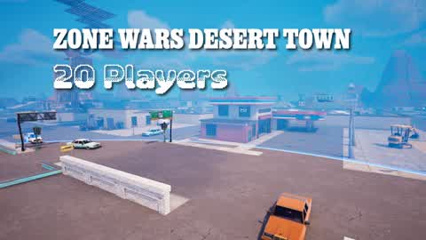 ZONE WARS DESERT TOWN 20 PLAYERS
