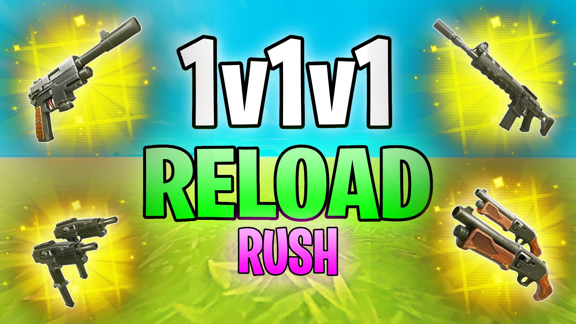 1v1v1 RELOAD RUSH - 1v1 REALISTIC FFA