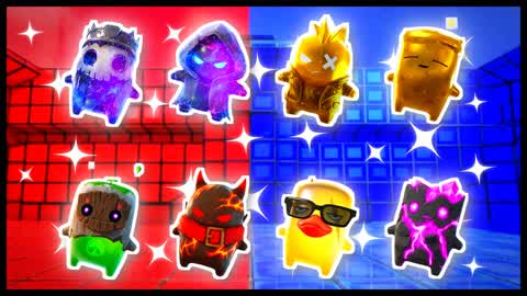 RED VS BLUE ROCKET GLEAM 🔴🔵