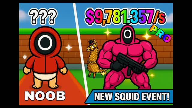 STEAL THE BRAINROT SQUID