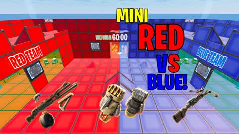 MINI RED VS BLUE 🔴🔵
