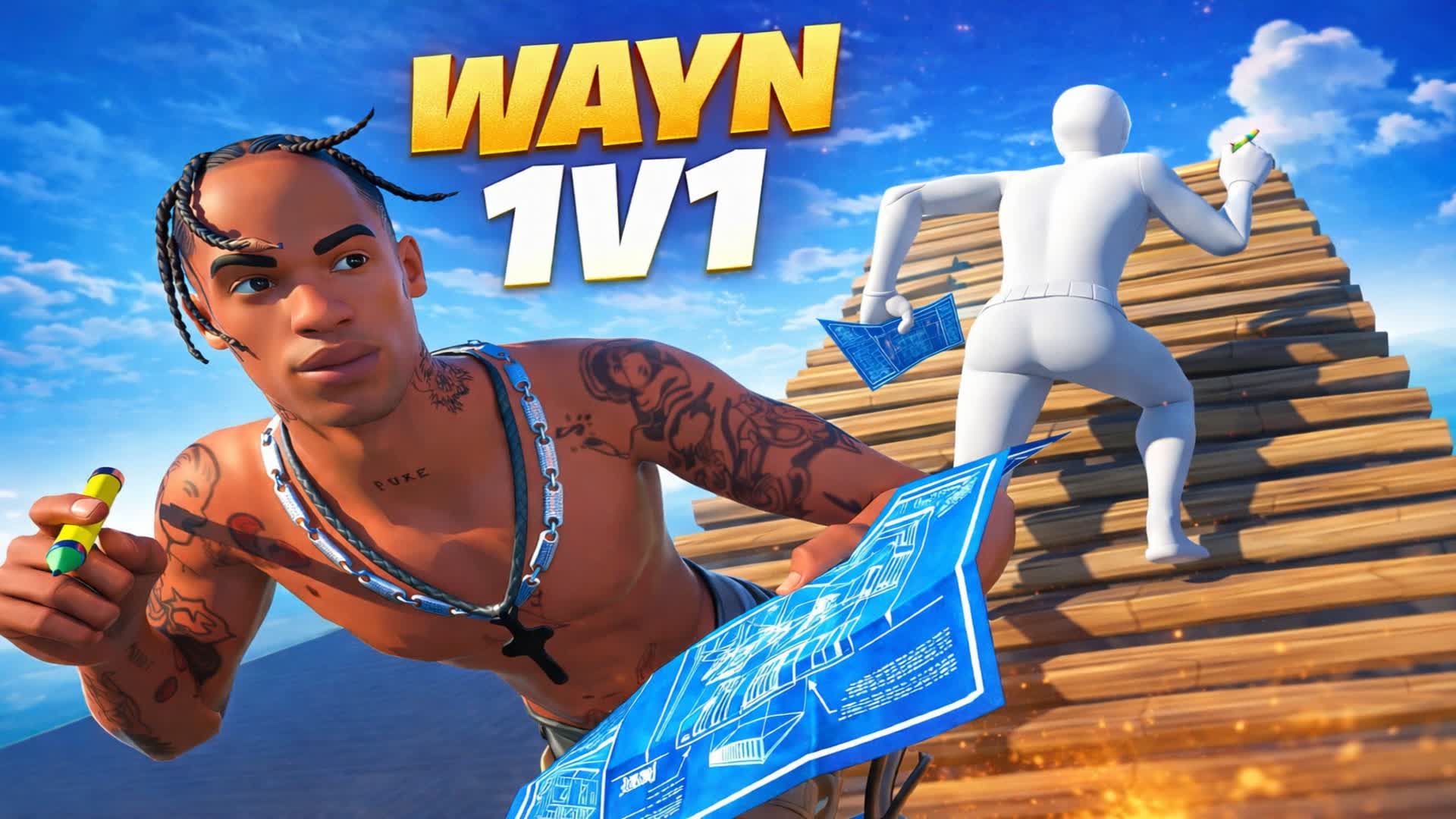 1V1 BUILD FIGHTS [WAYN]