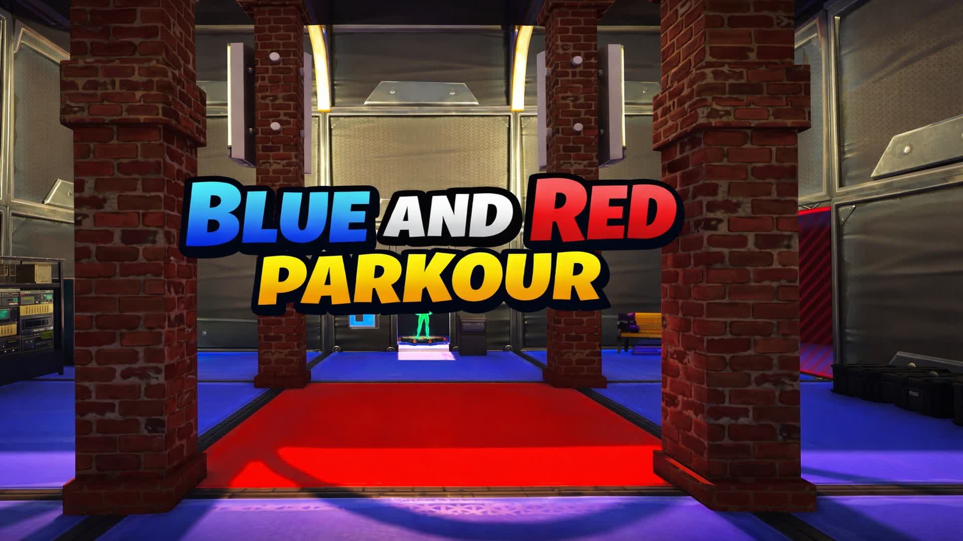 青と赤のパルクールV2