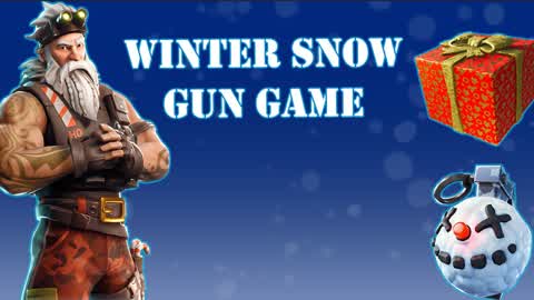 Winter Snow Gun Game