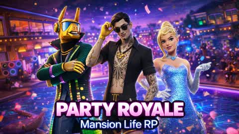 Mansion Life RP - Party Royale 🎉