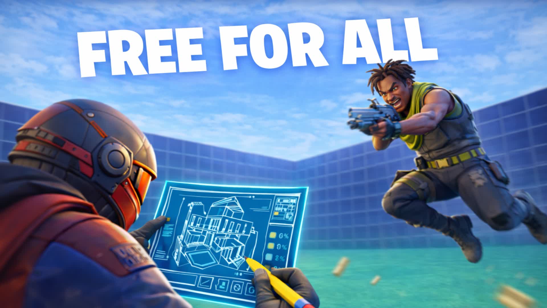 SUPER 1V1 FFA - ALL WEAPONS & SECRETS