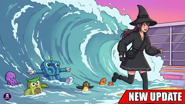 BRAINROT TSUNAMI ESCAPE