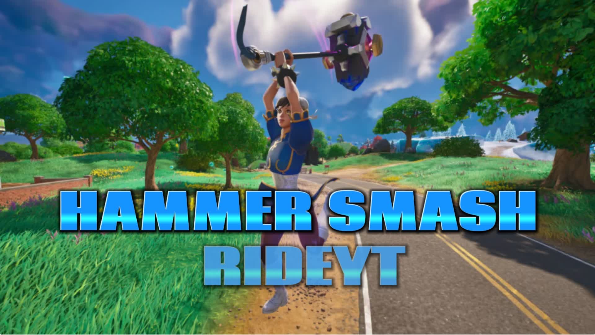 RIDEYT'S HAMMER SMASH 217540290181 by ridey Fortnite Creative Map