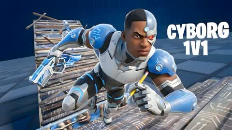Cyborg 1v1 map (200 Map)