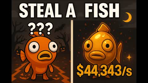 Steal A Fish Halloween Update 🎃 👻